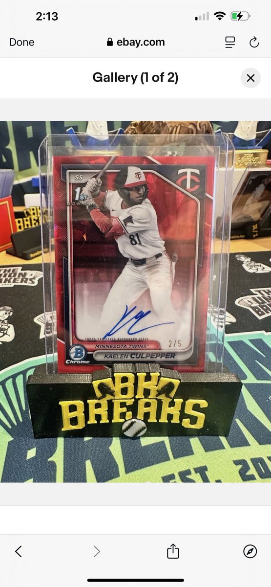 nackstars's tweet photo. I also want to thank these people that have allowed me to enjoy my favorite hobby of collecting baseball cards via breaking @BDKleinman @GrandSalamiSC @PatsPulls @CoolCardBro @TheUnionBreaks @Topps @Twins & yes Dan too I have truly enjoyed the ride & beautiful cards #whywecollect https://t.co/17QXVvYYeY