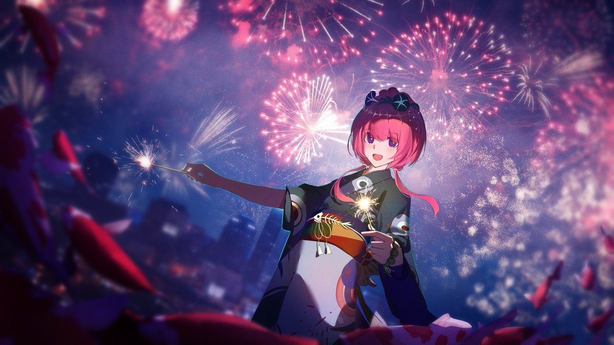 #花譜 #花譜美術部
新春快乐！！！