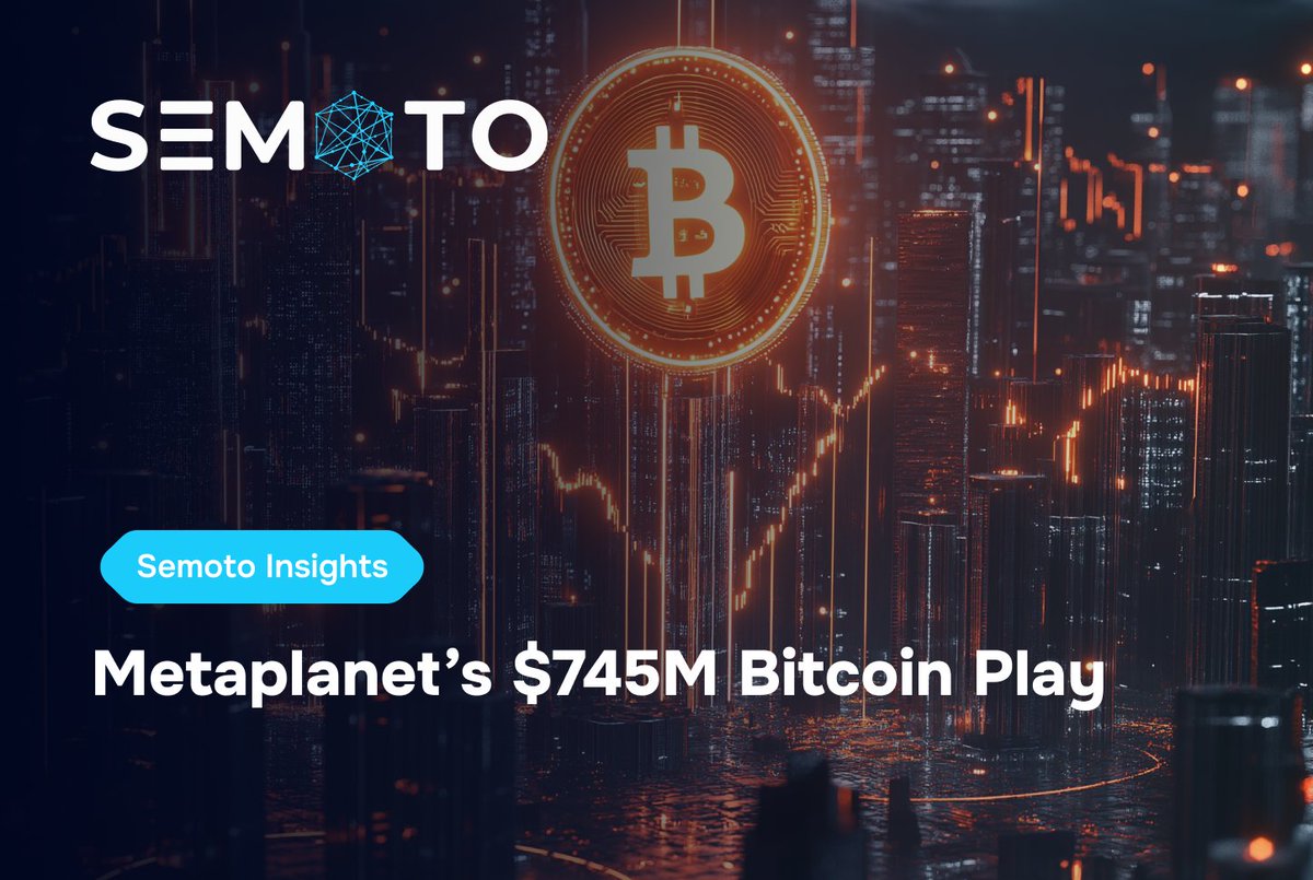 💥<a href="/metaplanet/"></a>'s $745M Bitcoin Play 💥

Japan’s Metaplanet is making history, raising $745M to buy Bitcoin and aiming for 10,000 BTC holdings by 2025.

🌍 15th largest public BTC holder
💰 Major move in Asia’s financial history
📈 Institutional confidence in crypto grows

🌟 In