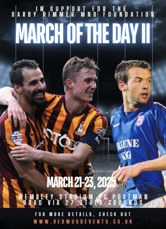 Martin Kelly (@martinkelly1990) on Twitter photo Delighted to be part of the core team for this years March of the day 2 in support of the Darby Rimmer foundation! Click on the link below to join us, starting at Wembley stadium to Portman Road via 27 other grounds! Including my old team <a href="/CPFC/">Crystal Palace F.C.</a>
Letβs raise some more awareness Delighted to be part of the core team for this years March of the day 2 in support of the Darby Rimmer foundation! Click on the link below to join us, starting at Wembley stadium to Portman Road via 27 other grounds! Including my old team <a href="/CPFC/">Crystal Palace F.C.</a>
Letβs raise some more awareness