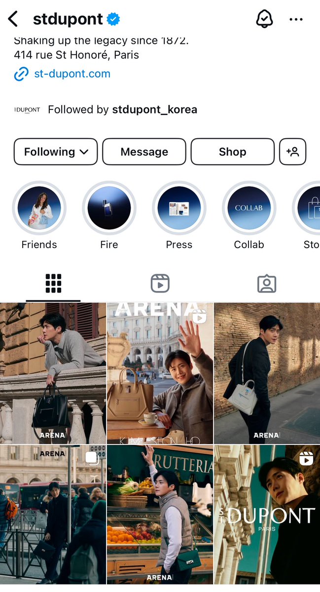 seon__holic's tweet image. S.T. Dupont Official instagram feed 🥹🩵

#김선호 #KimSeonho #STDupont