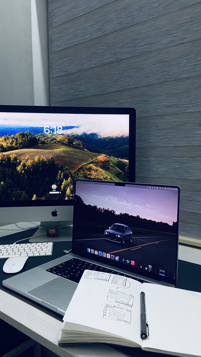 rate my new setup👀