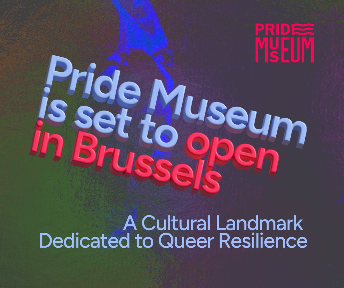 Tabagari's tweet photo. 📢 After nearly two years of preparation, we’re thrilled to launch @PrideMuseum initiative.
👉Find out more, support and follow us on socials: https://t.co/zZmzwxblQI
#PrideMuseum #Brussels #Bruxelles #Pride #Queer https://t.co/iztNboVa2L