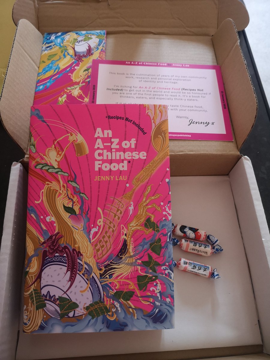 Some very lovely book post from the weekend. I love food writing and I can't wait to get stuck into this 🍜

Thanks <a href="/dialoguepub/">Dialogue Publishing</a>