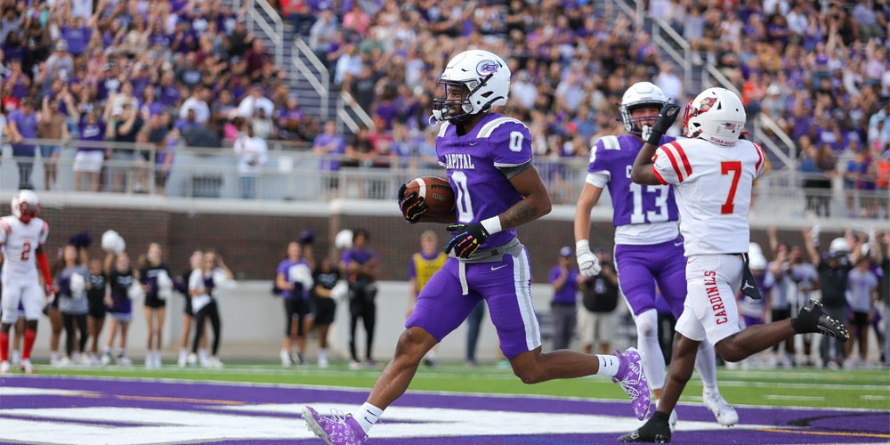 #AGTG After many great conversations with <a href="/therealjpgreen/">Jonathan Green</a> I am beyond blessed to say I have received an offer from Capital University! #Jeremiah2911 <a href="/MoodyFBall/">Moody Football</a> <a href="/jakeganus/">Jake Ganus</a> <a href="/matthew_reese58/">Matthew Reese</a> <a href="/coacheastham_15/">Logan Eastham</a> <a href="/CapitalU_FB/">Capital University Football</a>