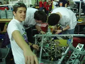 formlabs's tweet photo. For the first time, Formlabs is a sponsor of FIRST® Robotics! We have provided 5,000 3D-printed pulleys (printed via SLS on a Fuse 1+) for this year’s Kit of Parts. As many Formlings are FIRST alum and current mentors, we are extremely proud to support future generations of engineers.

Formlabs CEO, Max Lobovsky, and Formlabs Design Engineer, Jason Livingston, were good friends and both on Team 1257. Pictured is their robot in 2005!

Have ideas for how Formlabs might be able to work with your FIRST team? Reach out! accessinitiative@formlabs.com