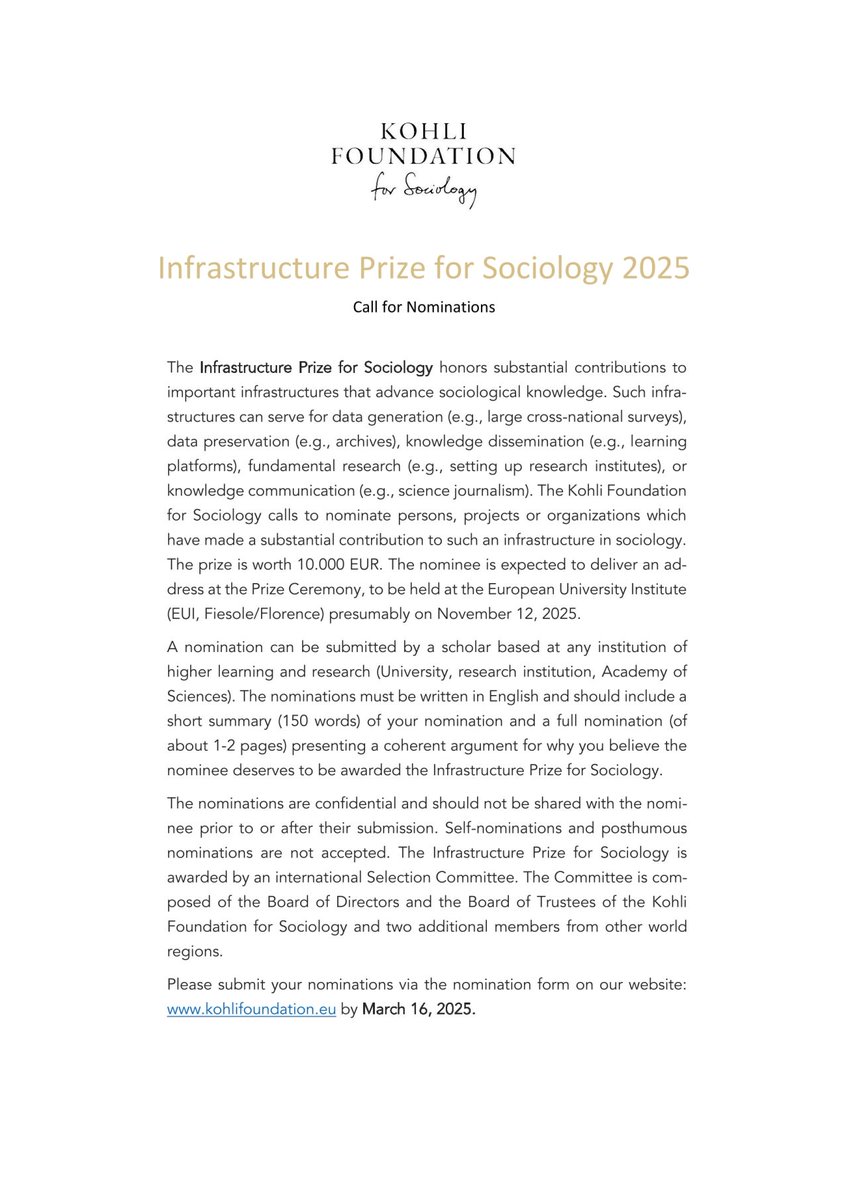 European Sociological Association tweet media