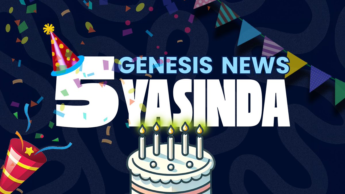 İyi ki doğdun Genesis News! 💖

Siz de halen haftalık haber bültenimiz <a href="/GenesisBchain/">Genesis News</a>'e kayıt olmadıysanız aşağıdaki linkten kayıt olabilirsiniz! 👇🏻

🔗: genesisnews.substack.com