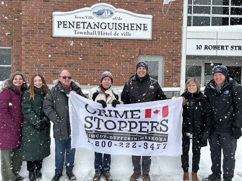 Crime Stoppers SDM (@crimesdm) on Twitter photo It's CRIME STOPPERS month! Thank you to the Town of <a href="/penetanguishene/">Penetanguishene</a> for supporting Crime Stoppers & raising our flag. We are here 24/7 to take your tips! 1-800-222-8477 or online at: crimestopperssdm.com #crimesdm #crimestoppersmonth2025 It's CRIME STOPPERS month! Thank you to the Town of <a href="/penetanguishene/">Penetanguishene</a> for supporting Crime Stoppers & raising our flag. We are here 24/7 to take your tips! 1-800-222-8477 or online at: crimestopperssdm.com #crimesdm #crimestoppersmonth2025
