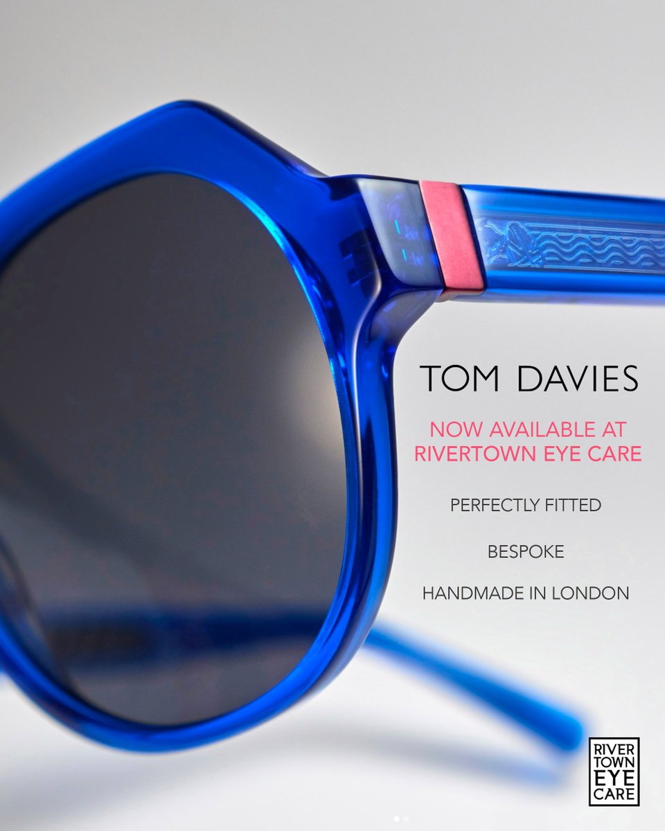 rivertowneye's tweet photo. For the ultimate premium eyewear, look no further than Tom Davies.
These frames are the epitome of luxury and sophistication. Explore the Tom Davies collection and discover eyewear that complements your individual style and personality. https://t.co/ky35LSngwt