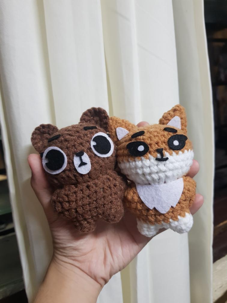 AwkwrdRiceballs's tweet photo. Interest Check! Thinking of hosting a DAY6 related giveaway. Prizes will be Papa Recipe photocard set and crocheted DENIMALZ dolls.

It will be open for PH MYDAYS 🍀 https://t.co/IbYLIE8nCo