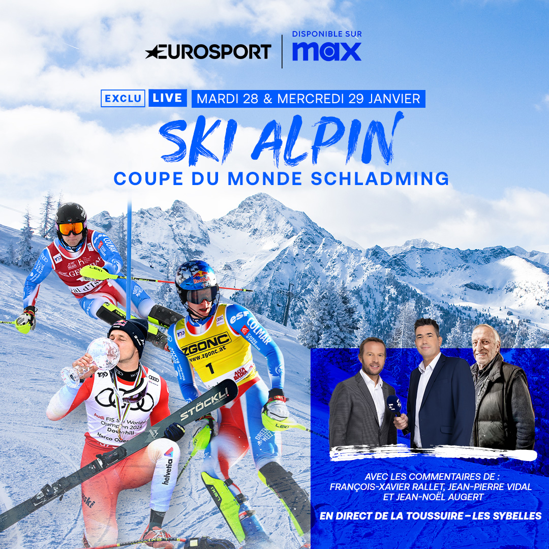 La Coupe du monde de ski alpin fait escale à Schladming mardi et mercredi, une étape commentée par <a href="/FX_Rallet/">FX Rallet ❄️</a>, <a href="/SKIVIDAL/">JP Vidal</a> et Jean-Noël Augert depuis <a href="/LaToussuire/">La Toussuire</a>-<a href="/LesSybelles/">Les Sybelles</a> ! 

Rendez-vous à partir de 17h30 sur Eurosport 🤗

#ChaletClub