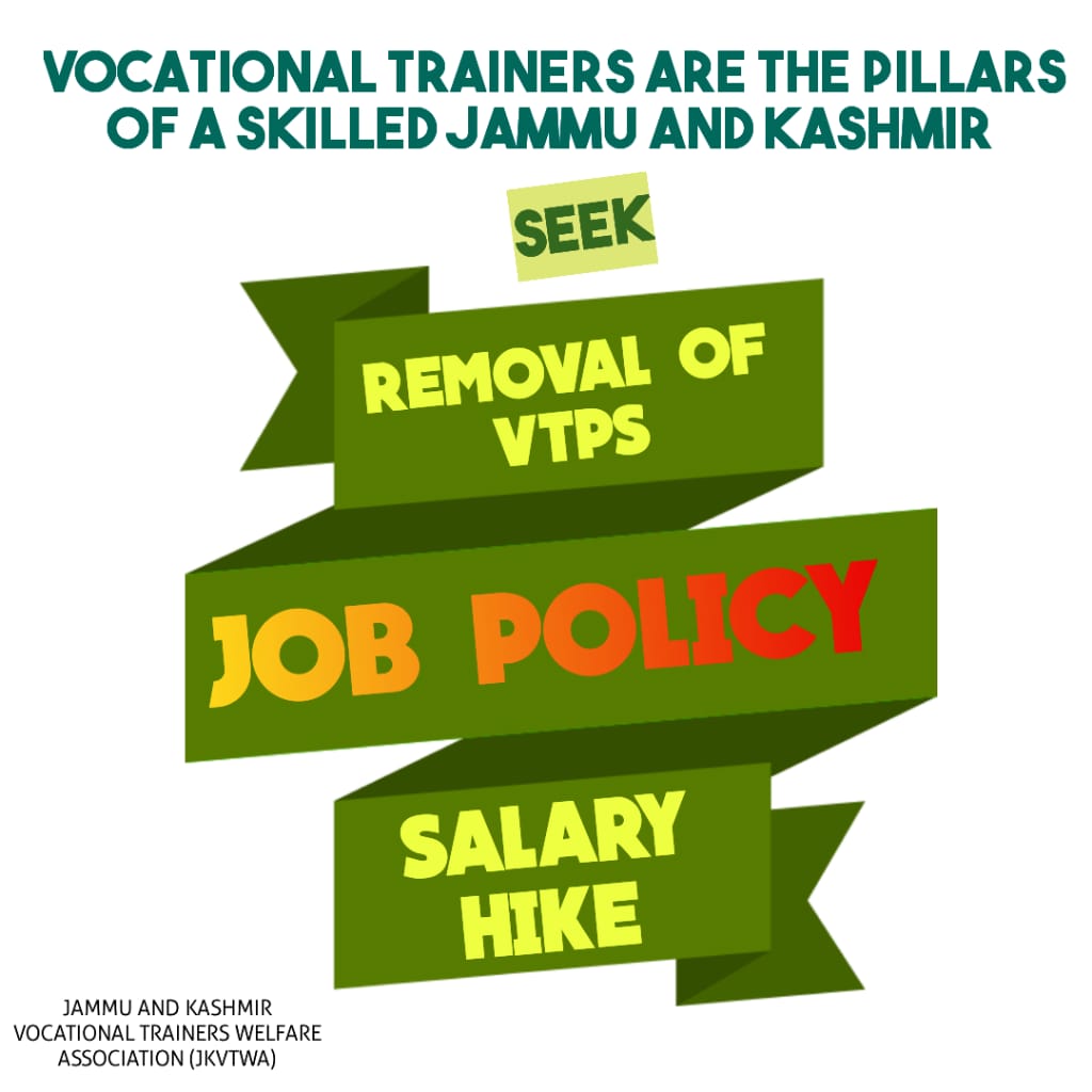 owais_487's tweet photo. @KichlooSajjad @CM_JnK @manojsinha_ @OmarAbdullah @AtalDulloo @sakinaitoo @JKVTWA @JKSamagra @SamagraShiksha 
#JusticeForVocationalTrainers https://t.co/29Eiyecxcf
