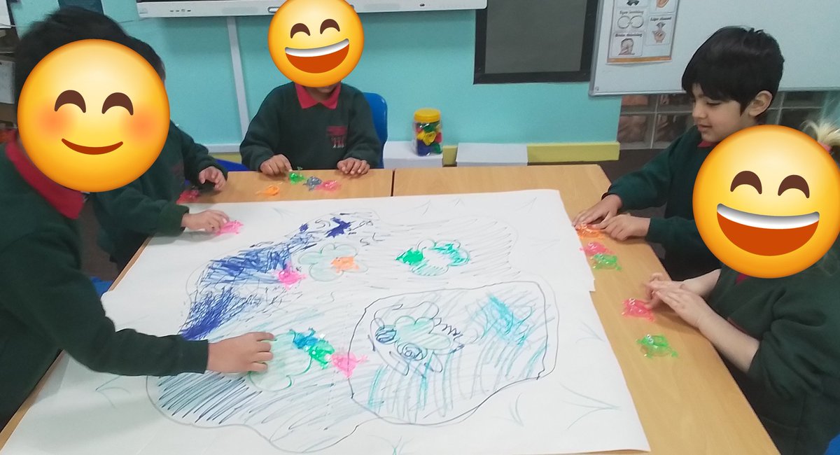 MissKWilkes's tweet photo. @YPSKingfisher @ypsPuffin @SendYardley Some of the hand/finger strengthening  activities that the pupils have taken part in this week. The pupils decided they want to make a pond for the frogs.🐸😃 https://t.co/UFf5VurxH7