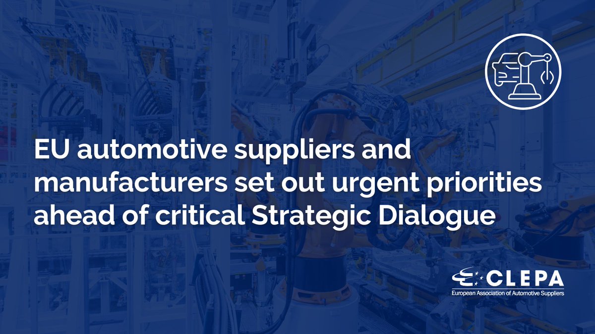 The Strategic Dialogue comes at a pivotal moment, as regulatory pressure, global competition, and weak vehicle demand have strained the industry, slowing business, reducing investment capacity, and impacting the workforce. Only in 2024, automotive suppliers announced 54,000 job