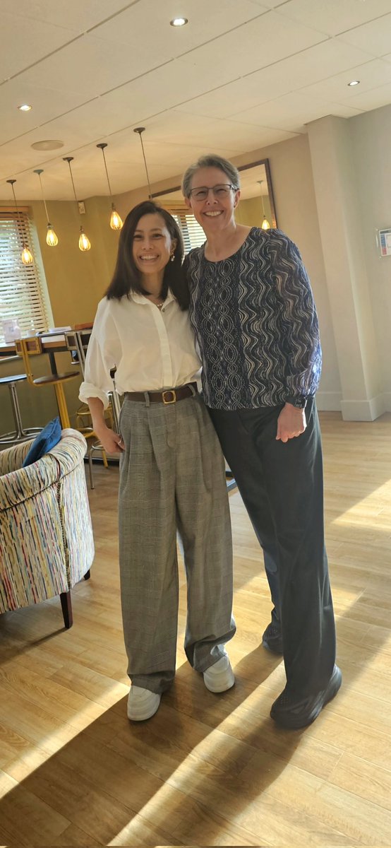 Best thing happened today at the #Cardoff ALN conference  was to have that wonderful conversation with <a href="/EmilyRubin9/">Emily Rubin</a> about #neurodivergence #livedexperience!