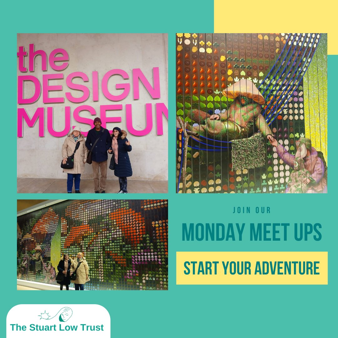 The Stuart Low Trust (@stulowtrust) on Twitter photo Our Wonderful Monday meet-ups take us all around London. Sign up today at info@slt.org.uk
<a href="/DesignMuseum/">the Design Museum</a>
#wellbeing #mentalhealth #explore #eventslondon #healthylifestyle #WellnessJourney #HealthyMind #MentalWellbeing #SelfCare #Positivity #freeevents #freeeventslondon Our Wonderful Monday meet-ups take us all around London. Sign up today at info@slt.org.uk
<a href="/DesignMuseum/">the Design Museum</a>
#wellbeing #mentalhealth #explore #eventslondon #healthylifestyle #WellnessJourney #HealthyMind #MentalWellbeing #SelfCare #Positivity #freeevents #freeeventslondon