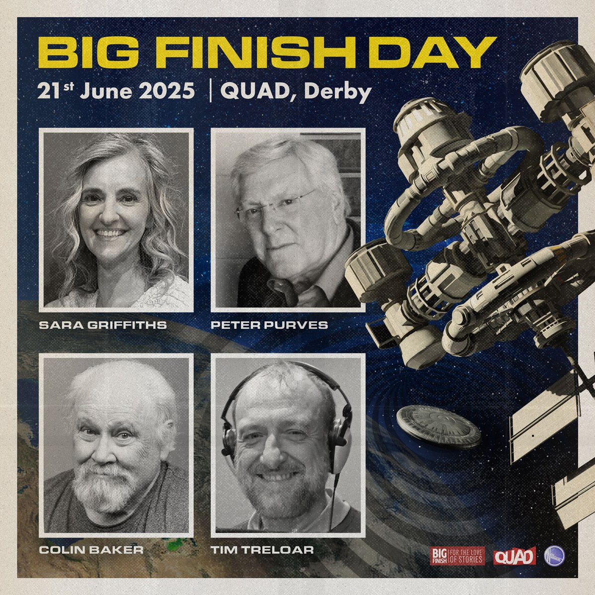 📣 NEW GUEST ANNOUNCEMENT and more details revealed for Big Finish Day 2025. Click bgfn.sh/bigfinishday25 to read on and purchase tickets. Over 50% sold.