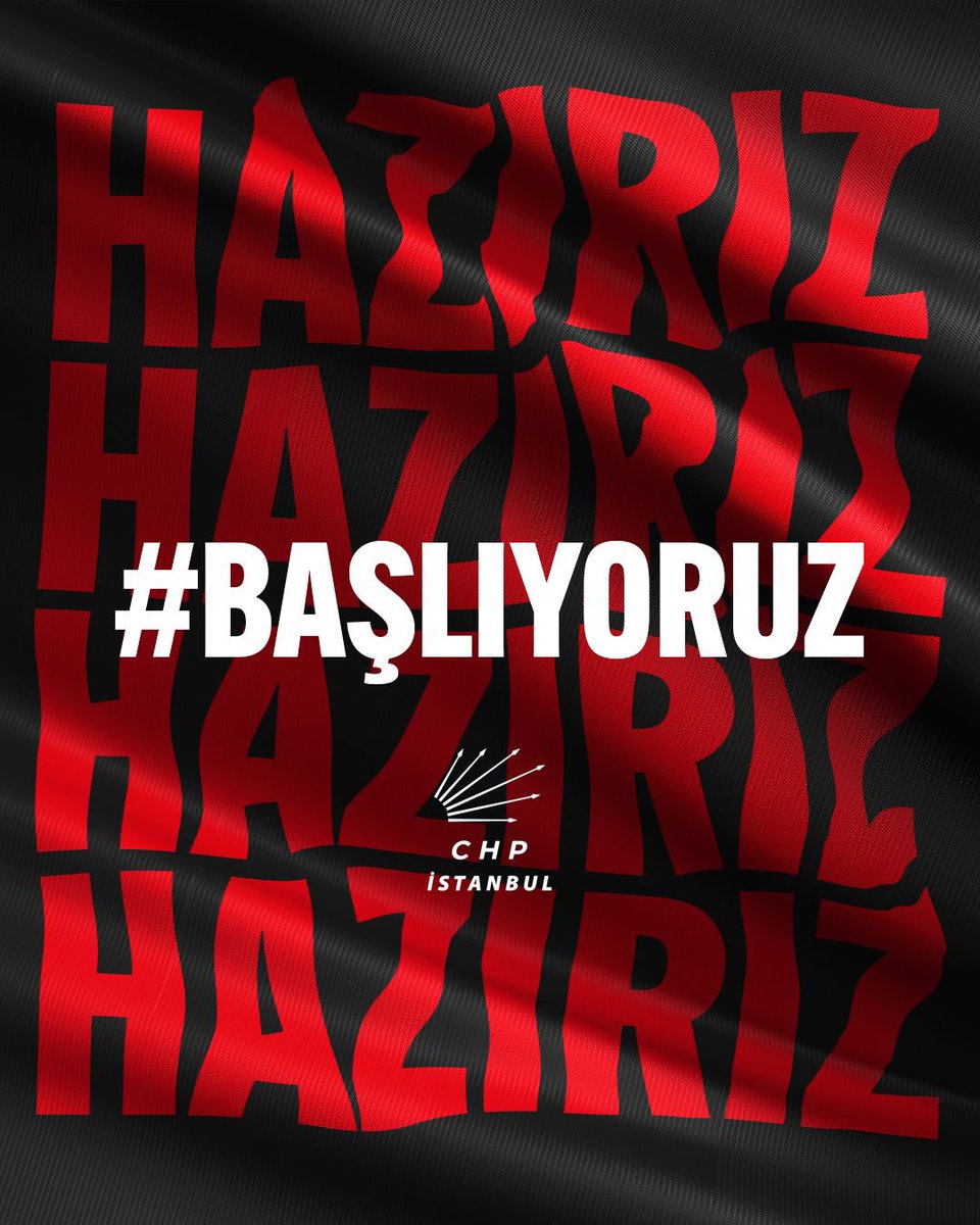 Bugün #Başlıyoruz

Halkın iktidarını halkımızla birlikte kurmaya hazırız.

Atatürk’ün partisinin üyeleri Türkiye’nin Cumhurbaşkanı’nı belirleyecek.

Baskılar, saldırılar kâr etmez. O sandık halkın önüne gelecek. 

Eşit ve özgür bir gelecek, bizimle gelecek!