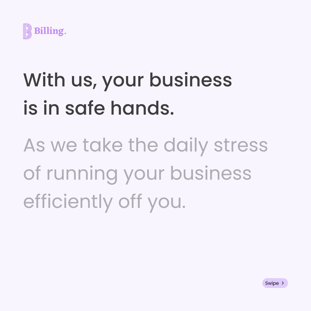 Reintroducing Billing+: Join us as we step into the future of hassle-free and enhanced business operations.

📌 Swipe 👉🏽 to learn more about Billing+.

🔺 Join the waitlist NOW! Be the first to experience seamless business operations. (Link: getbilling.co)