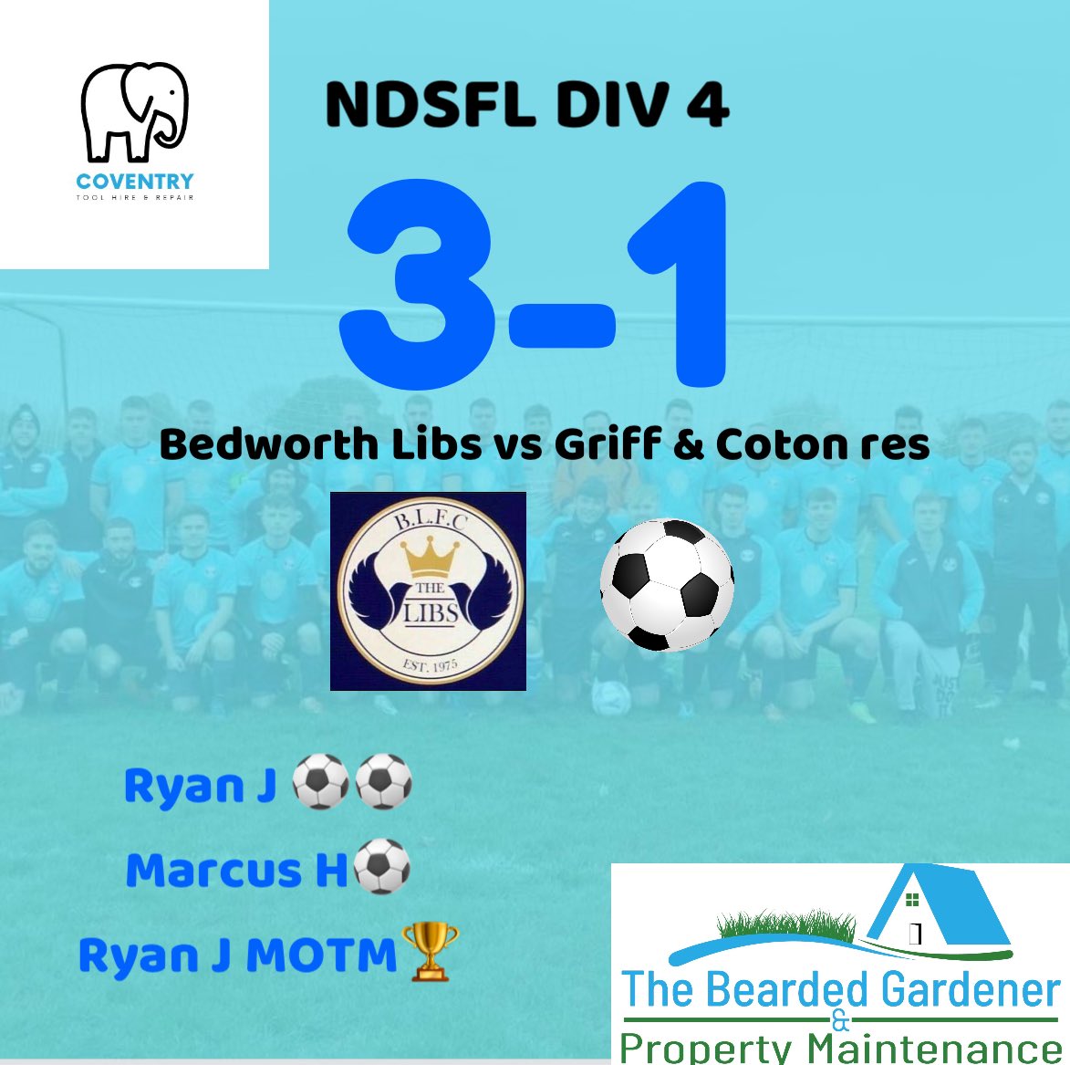 Another game another 3 points to keep the hunt for promotion on 

Onto the league cup next Sunday against Burbage in hope to get to the semis !

#UTL