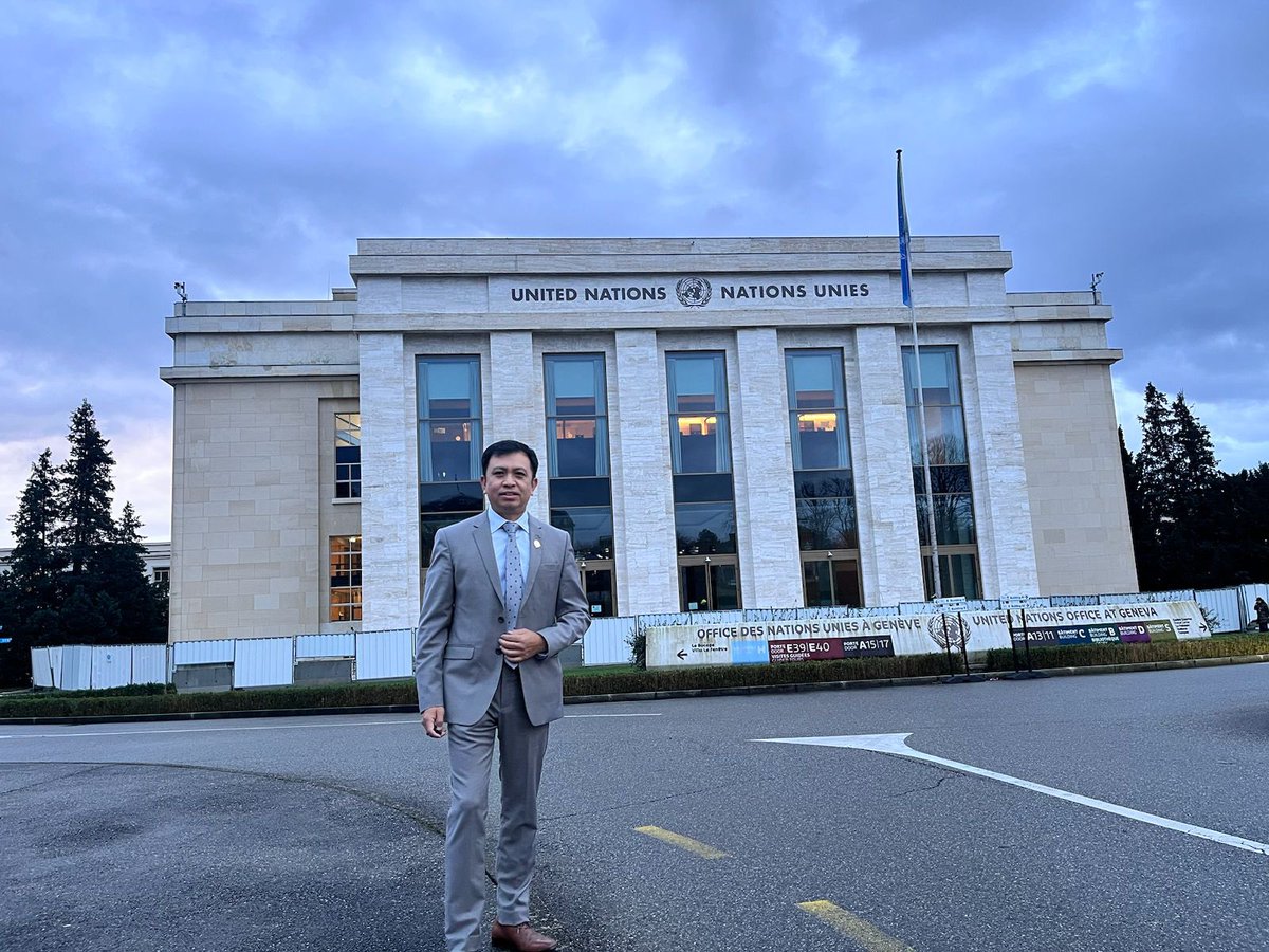 Mr. Joyremba Haobam speaks at the UN in Geneva on AI for developing countries. As part of a working group shaping global AI frameworks, he emphasized a democratic approach to AI and highlighted challenges like Manipur’s limited digital data for AI modeling. #AIForAll #UNAI