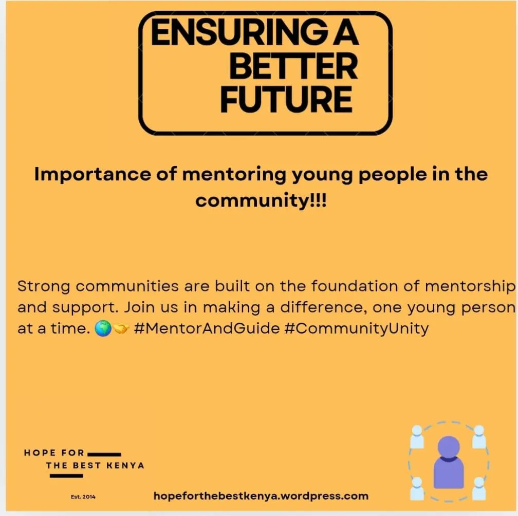 HopeForTheBestK's tweet photo. Strong communities are built on the foundation of mentorship and support. Join us in making a difference, one young person at a time. 🌍🤝
#MentorAndGuide #CommunityUnity #JoinHopeCommunity #HopeForTheBest #CommunitySupport #EducationForAll #StrongerTogether #PositiveChange https://t.co/0X53g4Z2pc
