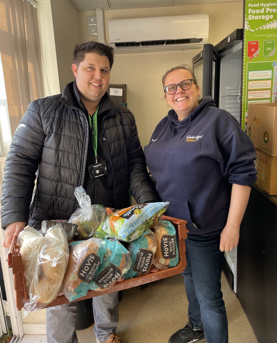 A massive thankyou to Tony Maskell and the team of temporary volunteers from <a href="/selwoodhousing/">Selwood Housing</a>  for supporting the collection of unsold food from <a href="/marksandspencer/">M&S</a>  <a href="/GreggsOfficial/">Greggs</a>  and Booker to fill our Community Fridges. We couldn't do this without your vital support #kindness