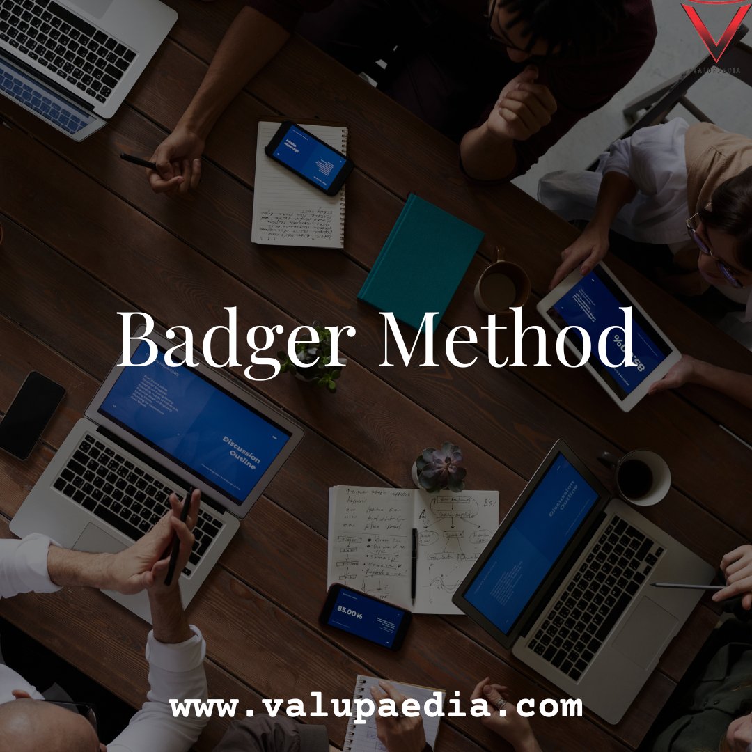 valupaedia's tweet photo. The Badger Method in valuation is one of the methods that.....
click the link below to discover what the badger method is https://t.co/4OMdK1KZRW https://t.co/W9AH8KLueR