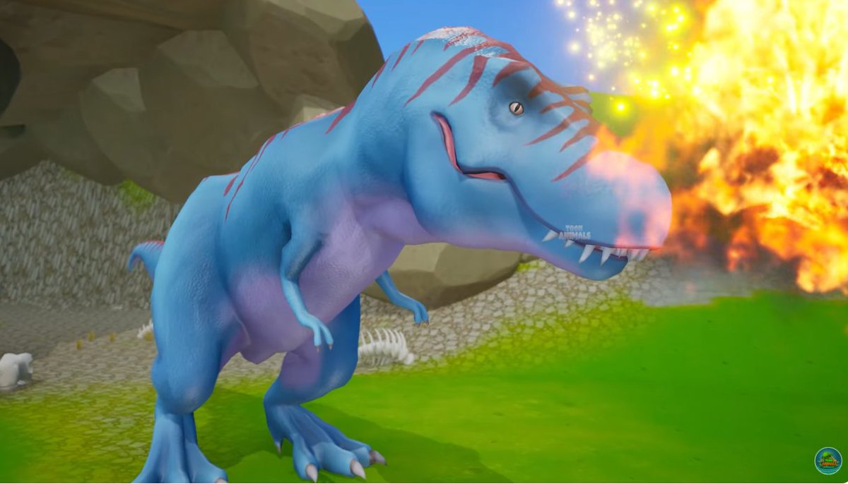 AnimalsToon's tweet image. Evil T-Rex Attacks! Can 5 Color Cows Save Their Animal Friends in an Epi... youtu.be/BhW79UkwkZE?si… via @YouTube 
#EvilTRex, #ColorCows, #AnimalRescue, #EpicAdventure
