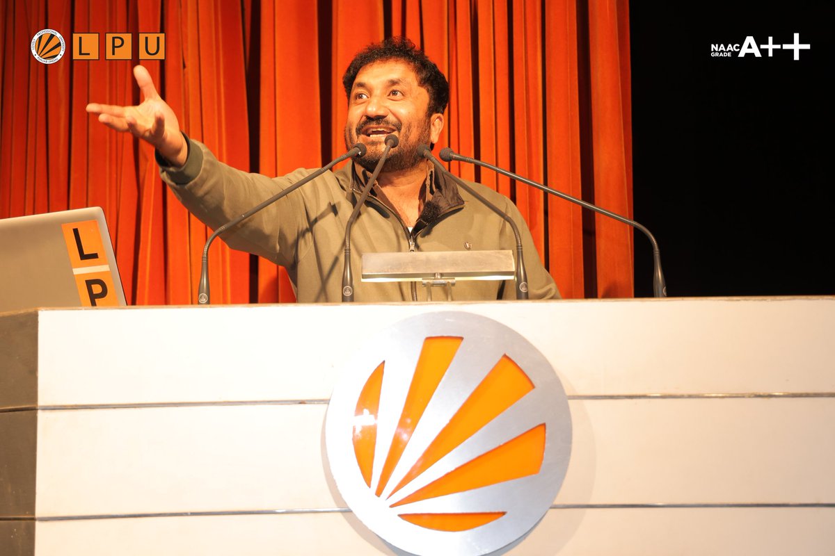 lpuuniversity's tweet photo. Our #LPUFamily had the immense honor of hosting Anand Kumar, the visionary mathematician and Founder of Super 30 at our #LPUCampus for the 2nd time!
#Linkfest2025 #LPUForYou #LPUDiaries #LPUReview #LifeAtLPU #BestUniversity #TopUniversity #EventsAtLPU #LPUEvents #HappyVertos https://t.co/BCJAPiIRSw