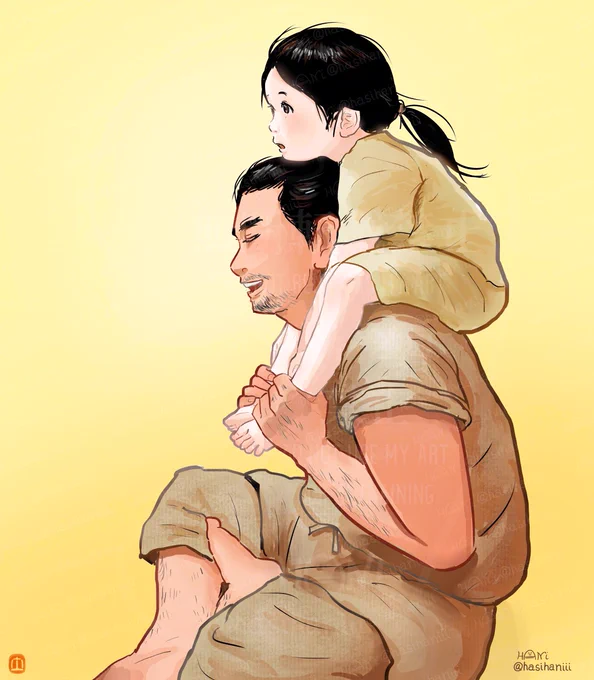 #みなさん3年前の今頃はどんな絵描いてましたか遠い昔 こども おとな 何気ない日常想像して描いてました 