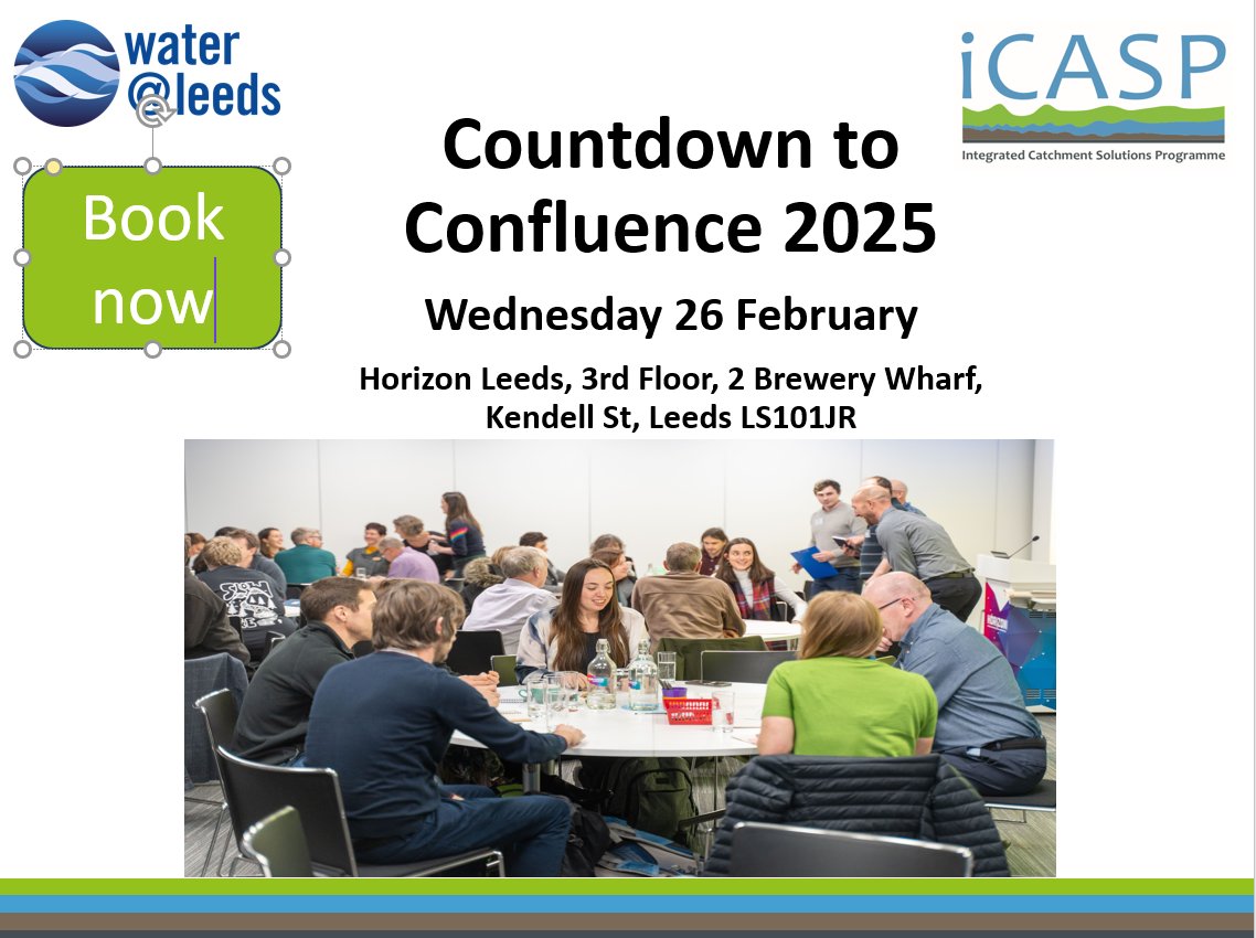 iCASP (@yorkshireicasp) on Twitter photo Our speakers are fascinating, it's fun networking & you can join workshops to shape environmental science projects of the future.
We will show how iCASP & <a href="/wateratleeds/">water@leeds</a> projects have regional, national & international impact though working with partners.
Message us for details Our speakers are fascinating, it's fun networking & you can join workshops to shape environmental science projects of the future.
We will show how iCASP & <a href="/wateratleeds/">water@leeds</a> projects have regional, national & international impact though working with partners.
Message us for details