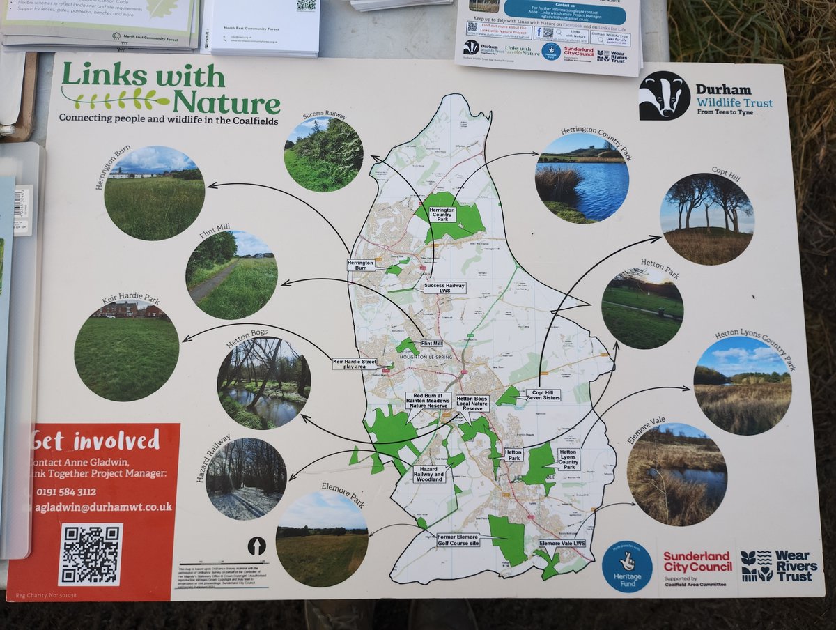 We recently visited Copt Hill &amp; Flint Mill, where local residents, via the Links with Nature project, were tree planting, learning about bug hotels, &amp; making bird feeders. Thanks to the volunteers, and <a href="/durhamwildlife/">DurhamWildlifeTrust</a>, Microsite, &amp; <a href="/SunderlandUK/">Sunderland UK</a> for the excellent co-ordination.