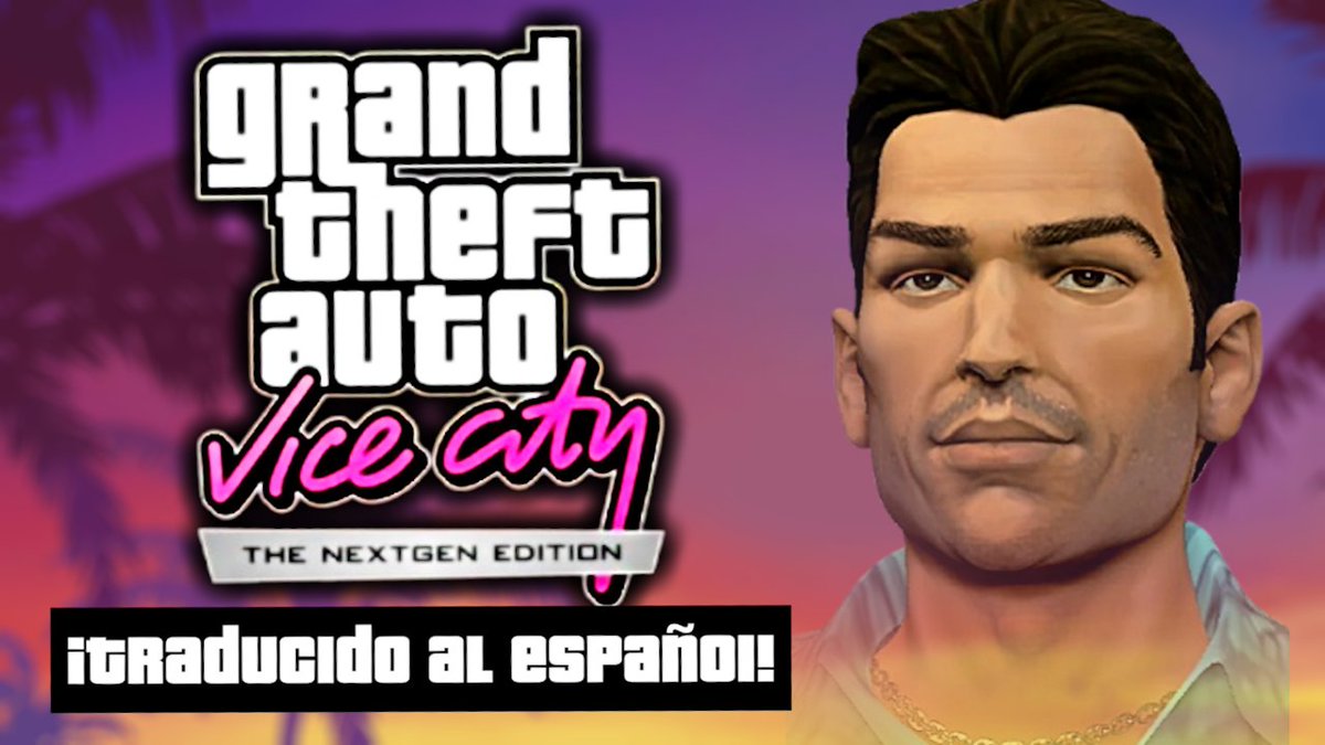 ¡No hagan planes ahora que hay NUEVO VÍDEO!

¡GTA Vice City Nextgen Edition TRADUCIDO al ESPAÑOL!

👇 Enlace en los comentarios.
