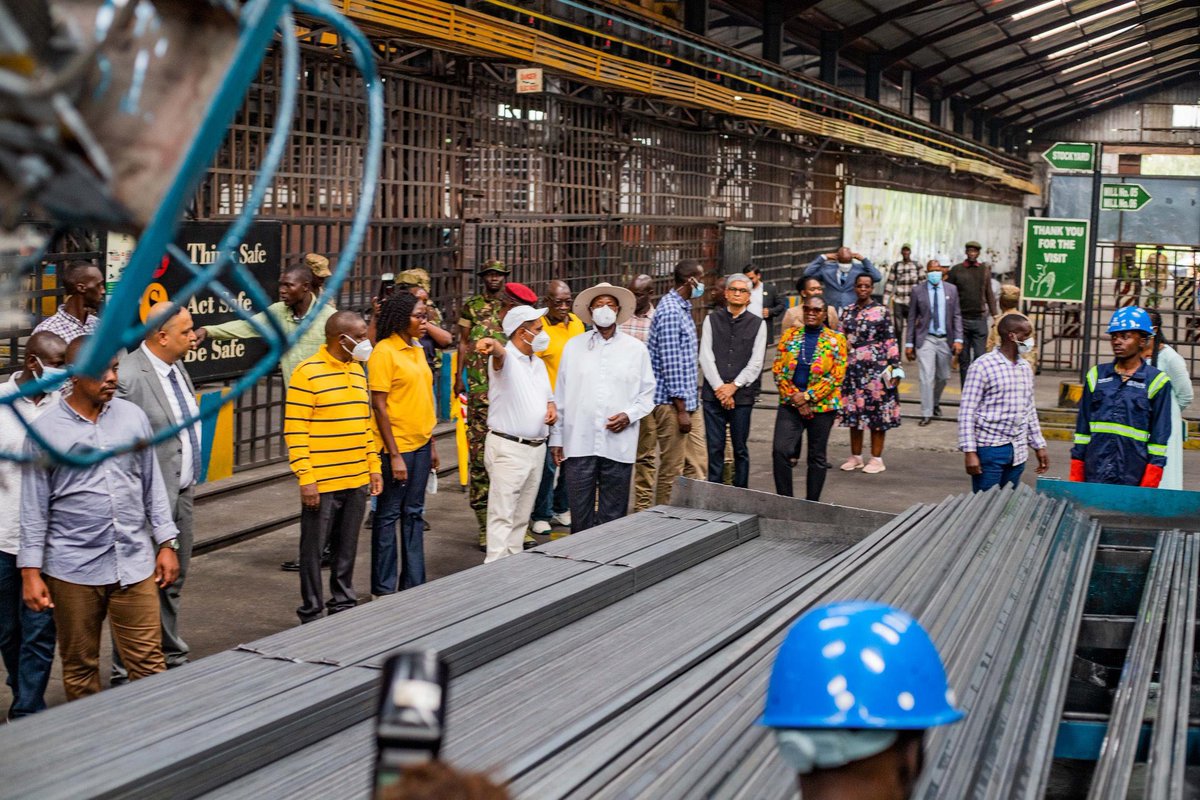 Join us in congratulating our esteemed member in the steel sector, <a href="/Tembosteelsltd/">Tembosteelsug</a> , on achieving a remarkable milestone!

Launching this new steel plant in eastern Uganda is a significant step forward. It will create more job opportunities and enhance efficiency and quality in