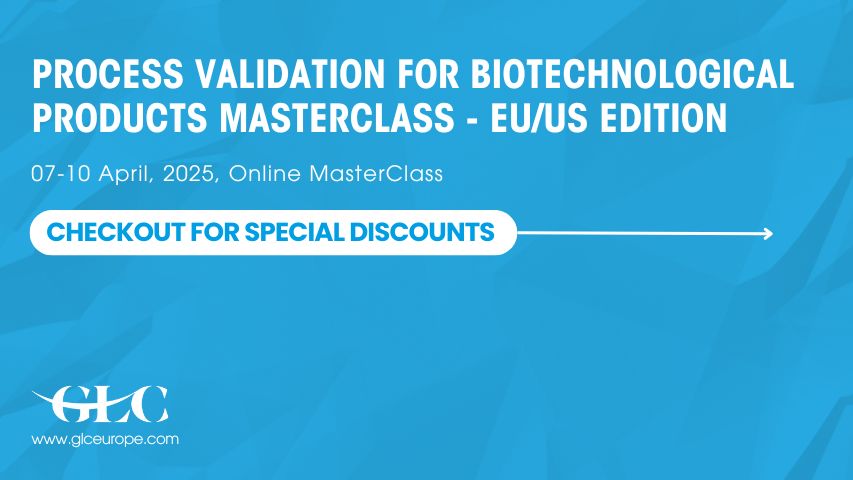 GLC_Europe's tweet image. 'Building trust through validated bioprocesses'
Join our upcoming Process Validation for Biotechnological Products MasterClass by Myléne Talabardon & Hervé Broly: bit.ly/3Ebg6U9 & bit.ly/4gcbmuY
#glceurope #masterclass #processvalidation #biotechnology