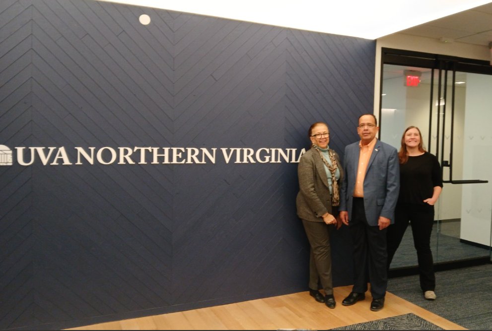 UVA_Finance's tweet photo. 🌟 Our Procurement team visited UVA's new Northern Virginia Campus to explore future partnerships with Dean Greg Fairchild &amp; Julie Sara Boyd. 🎉 Congrats on $3.19M spent with SWaM vendors during renovations—supporting small, woman-, &amp; minority-owned businesses! 🙌 #UVAFinance https://t.co/pCUIGWTorV
