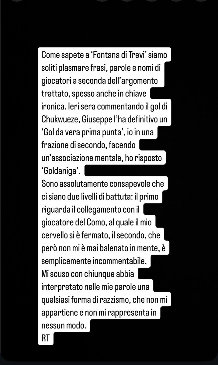 Facciamo chiarezza.