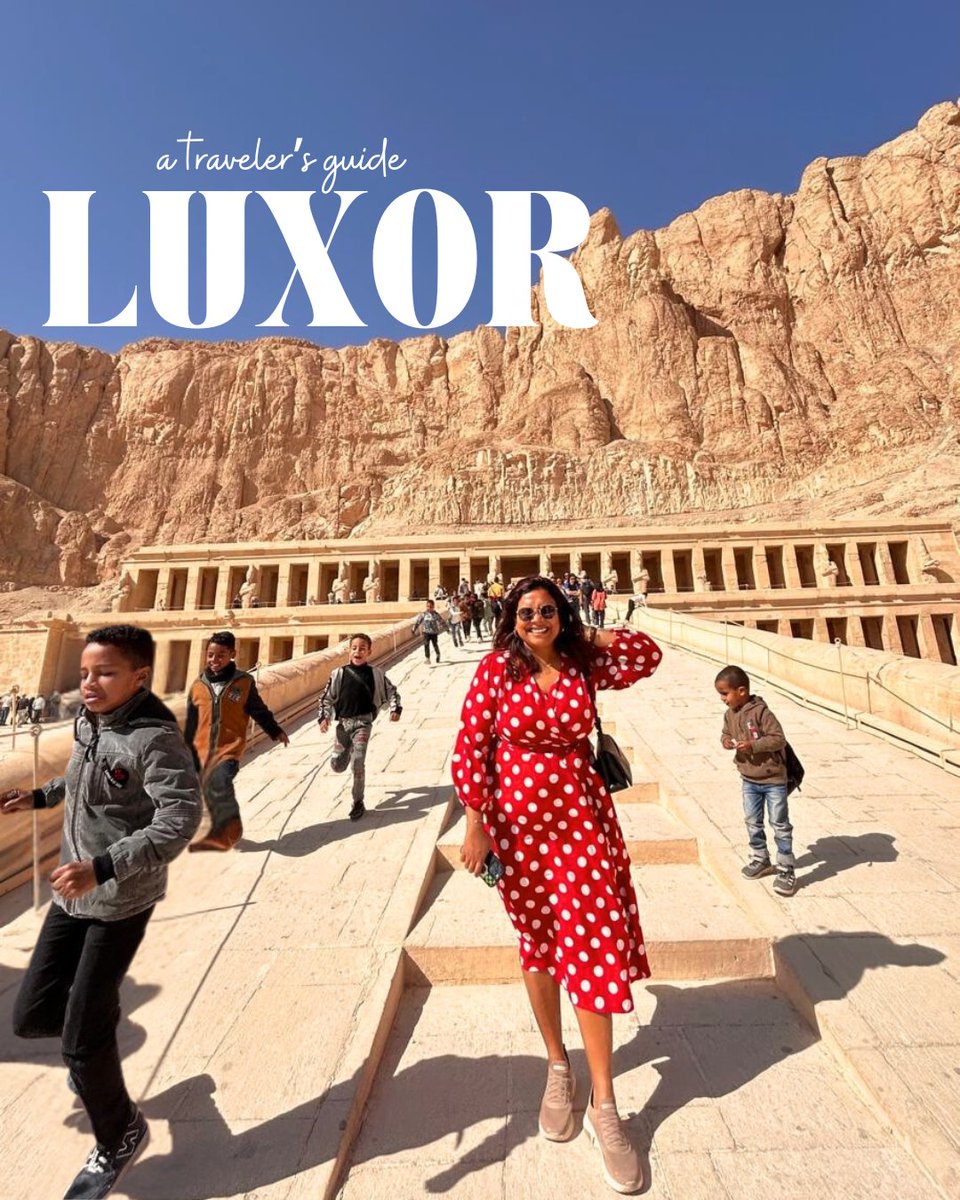 If I had to pick my favorite place in Egypt, that would be Luxor. It felt like the town had an old soul, where life moved at its own unhurried pace. The soft sound of the azaan filled the air, drifting across the Nile and through the quiet streets, calling everyone to pause.
