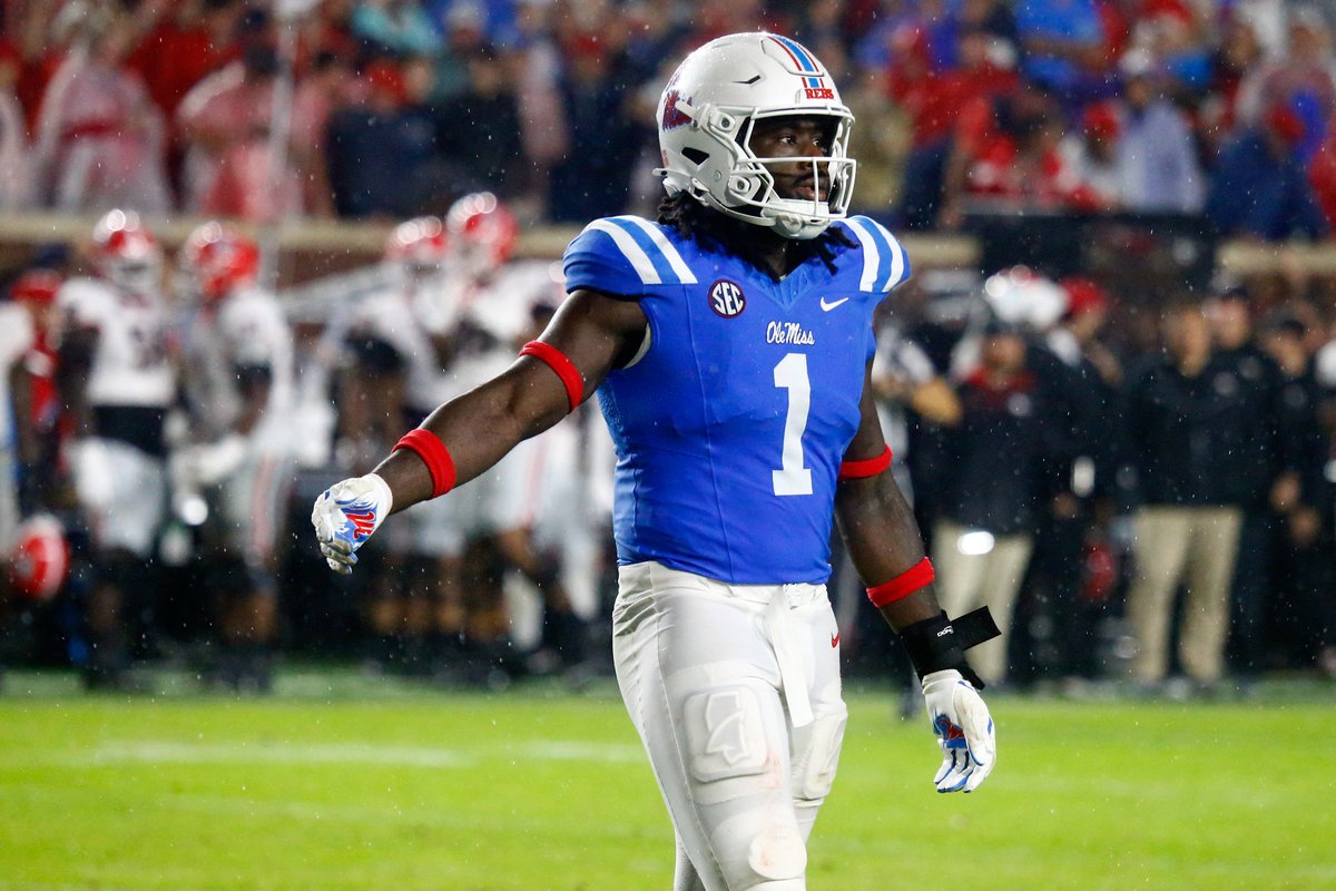 Ole Miss EDGE Princely Umanmielen's stable metrics via <a href="/PFF/">PFF</a>:

96th percentile pass rush grade
96th percentile TPS grade
97th percentile win rate
89th percentile run defense grade