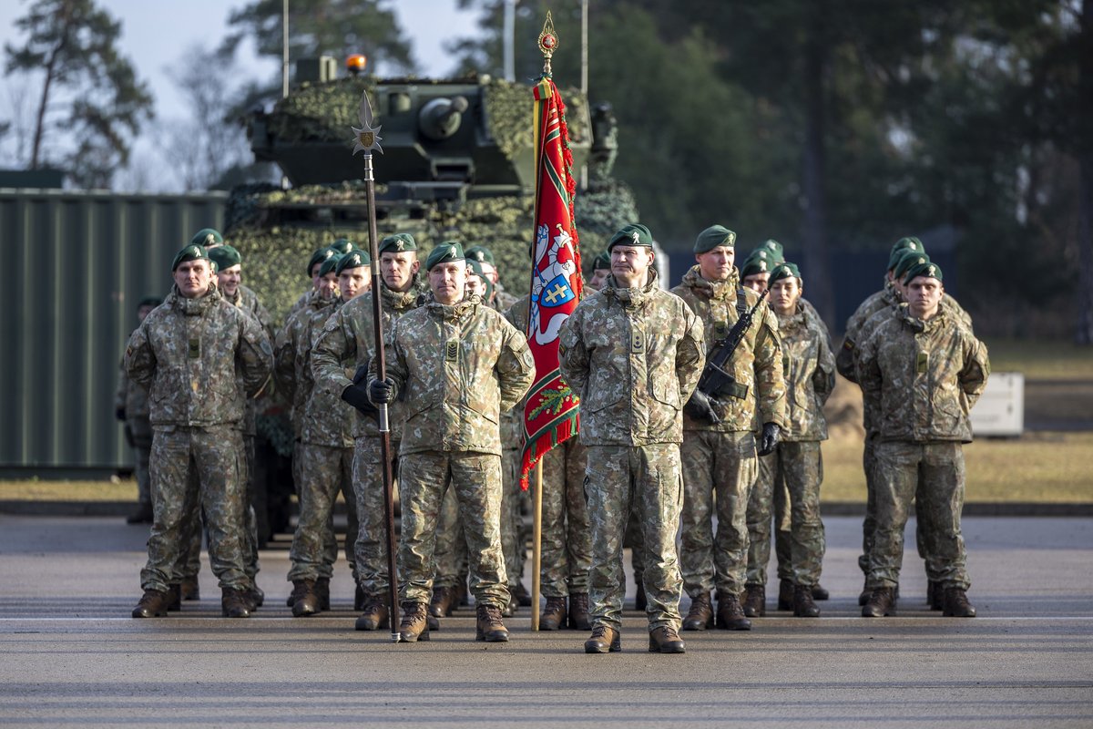 🇱🇹 It is official: Lithuania has re-established its national division! Today in Rukla, we inaugurated the 1st @LTU_Army division: this historic move enhances our defence capabilities and aligns with NATO’s regional plans. The division aims for full operational capability by 2030.