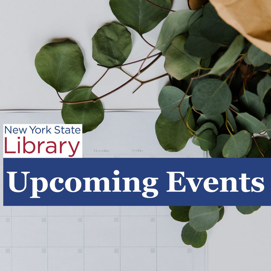 The best way to keep up with all the exciting events (onsite and virtual) hosted by the NYS Library is to check our events calendar. 

All programs are free and open to the public. Visit the events calendar at: buff.ly/3AD8pjC

#PublicProgram #PublicProgramming #Library