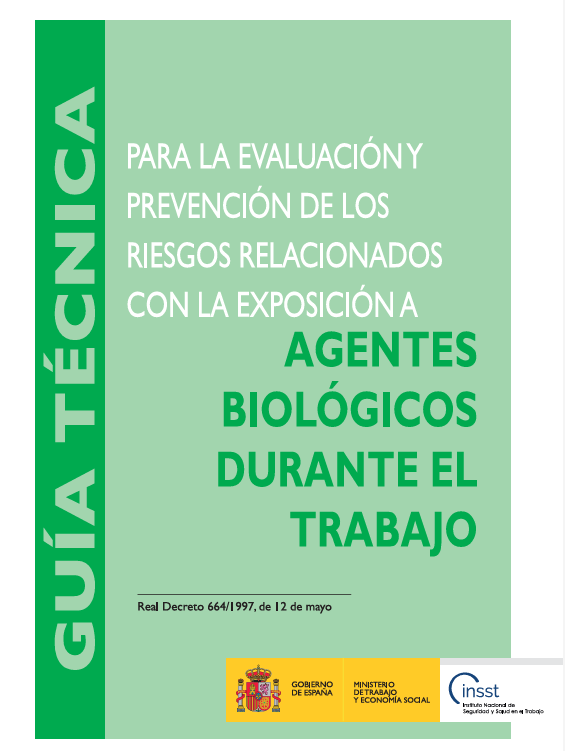 🔝📢Nueva actualización de la Guía Técnica del #INSST sobre exposición a agentes biológicos

🎯 Se han revisado los comentarios a los artículos del real decreto y actualizados los apéndices

📑¡Descárgala aquí! 👉run.gob.es/pdj0e379