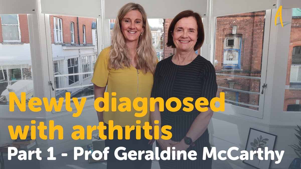 Newly diagnosed with arthritis? You’re not alone. In our 'Newly Diagnosed Part 1' video, Professor Geraldine McCarthy talks diagnosis, treatments, lifestyle changes, and the role of diet &amp; activity. Watch now! 🎥👉 ow.ly/IvBU50ULWXY