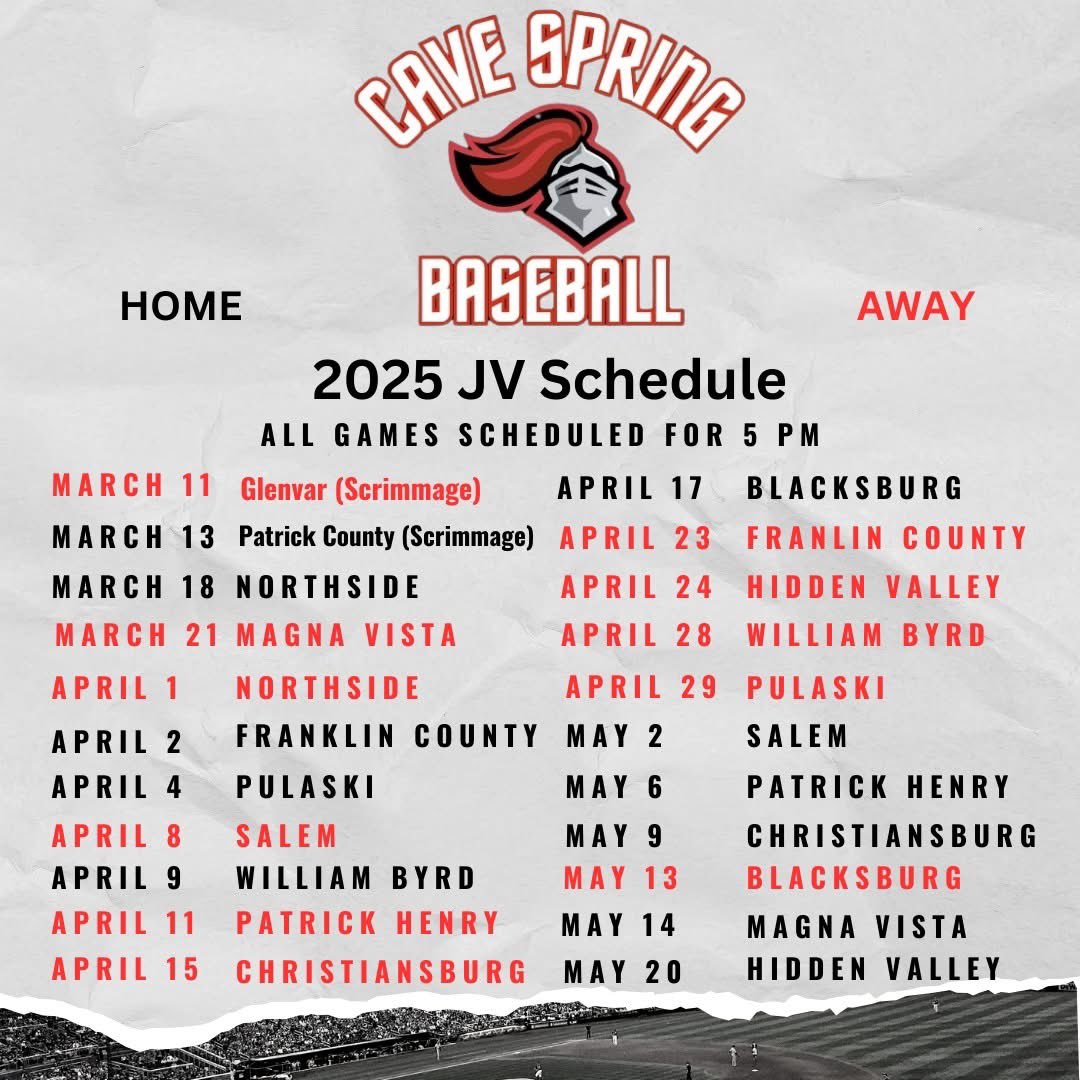Cave Spring HS Baseball tweet media