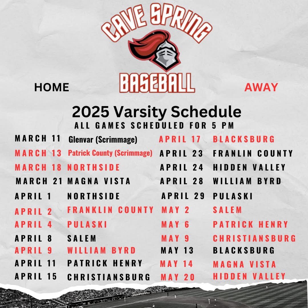 Cave Spring HS Baseball tweet media
