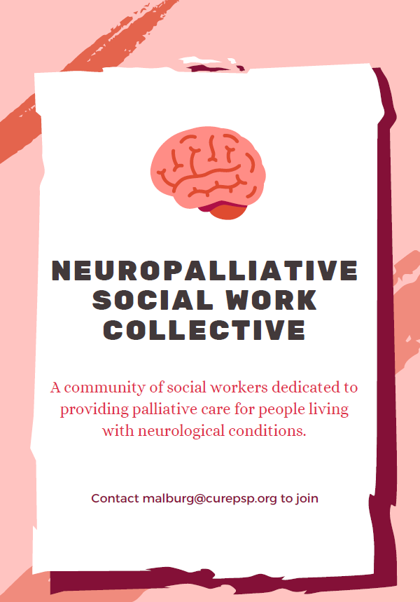 Join the Neuropalliative Social Work Collective (NSWC) in their journal club on Feb. 5th to discuss "The Role of Sex Therapy in the Management of Patients with Parkinson's Disease"