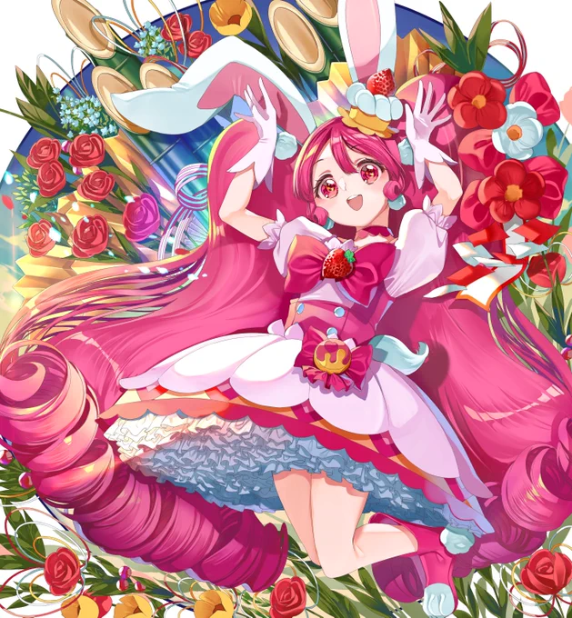 キュアホイップ #これを見た人は何かピンクいものをあげる見た人強制 