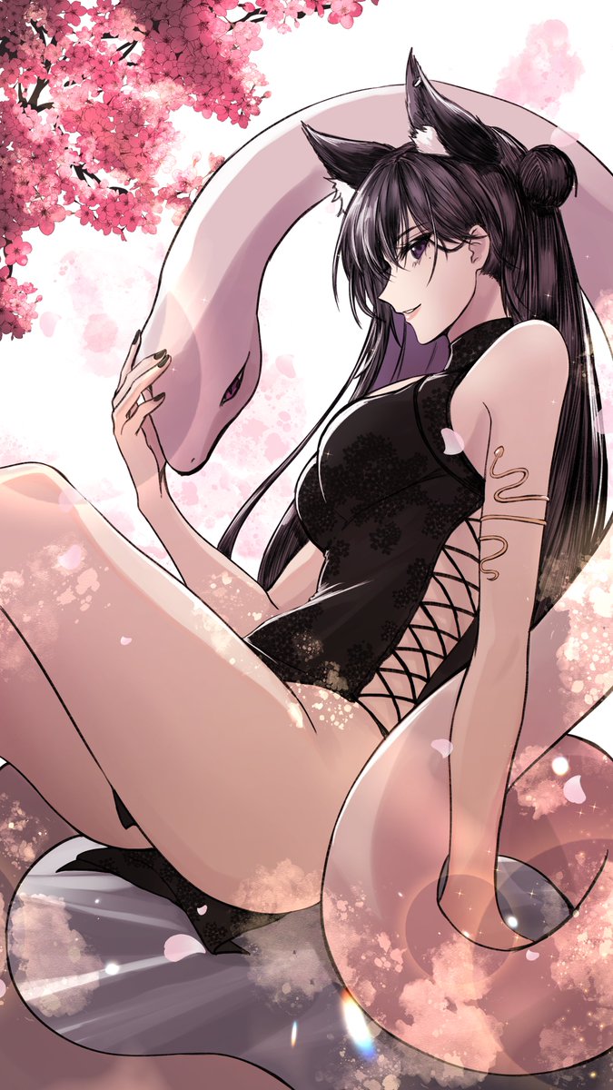 🧧灵蛇舞春，福运凌云. 🧨

Happy Chinese New Year!!!🏮

🎨:<a href="/SawadaFy/">SawadaFY❄️</a> 

||#MYVT || #BianciGallery